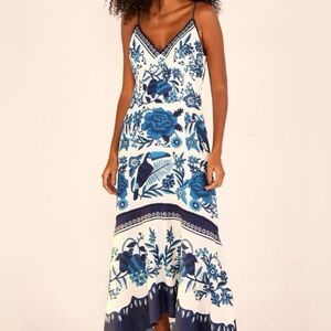 Farm Rio Floral Maxi Dress